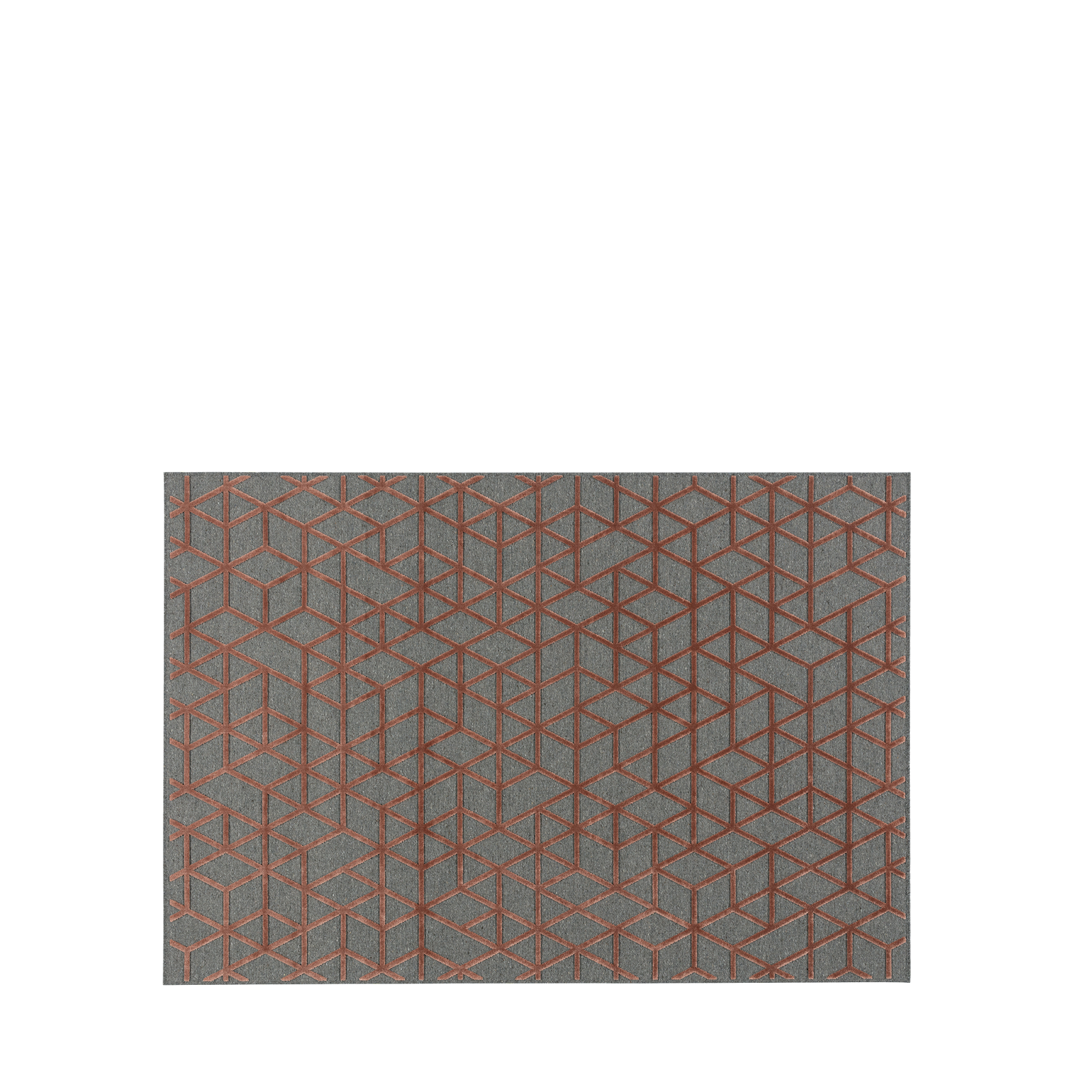 Vloerkleed (200x290cm) Palma - Grey/Red