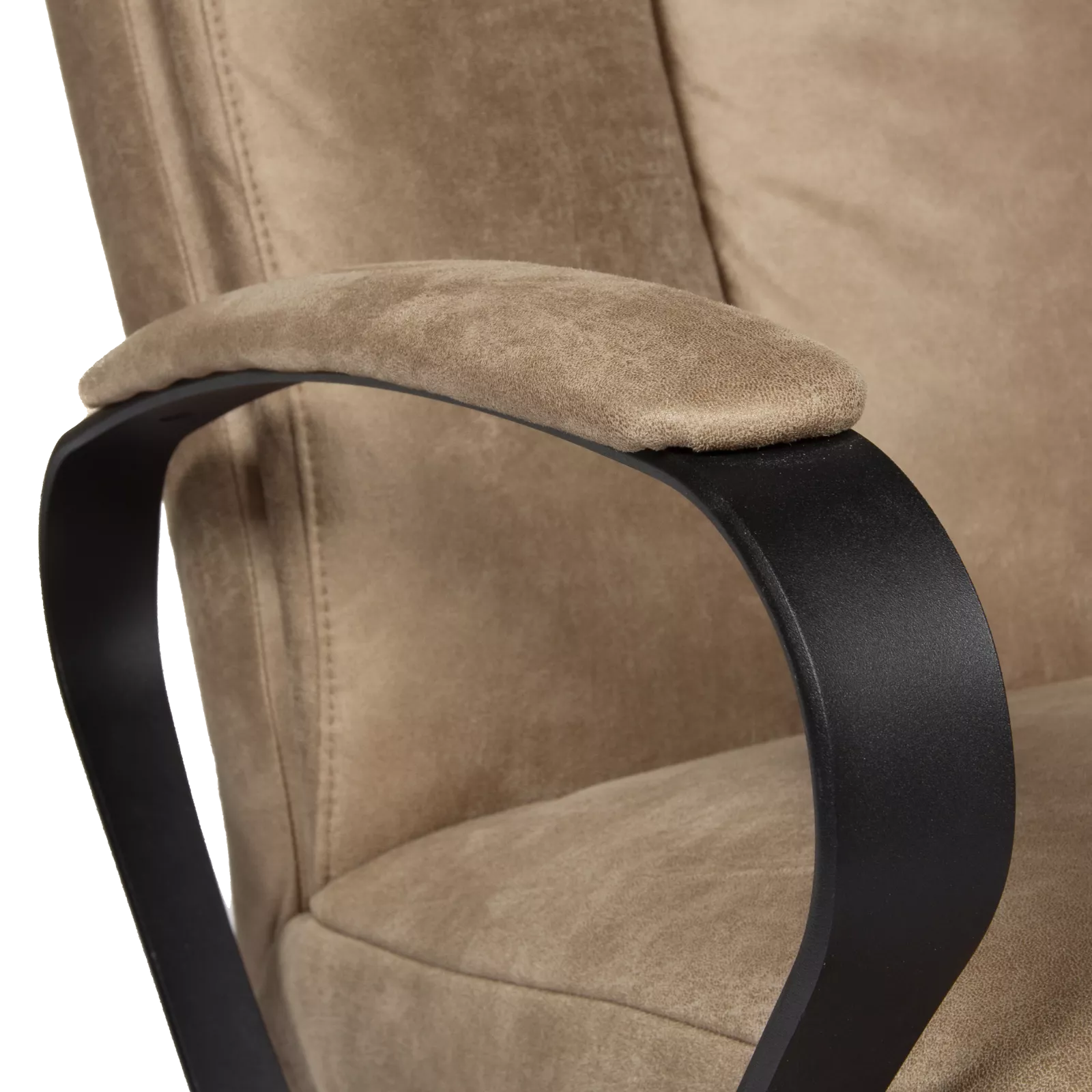 Relaxfauteuil (large - handmatig) Cuno - Tex Bull Liver