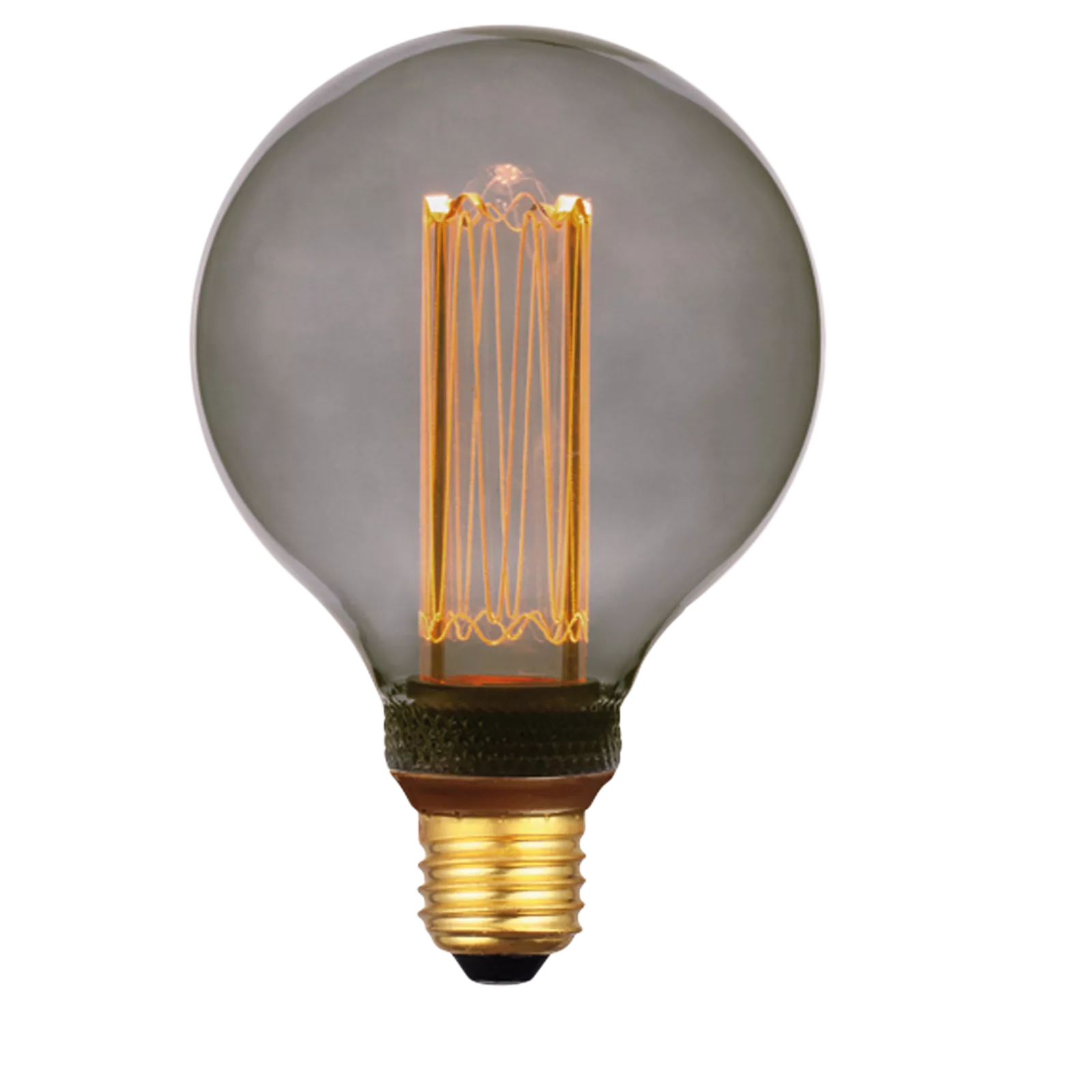 LED lamp (9,5cm) Lampadina - Smoke