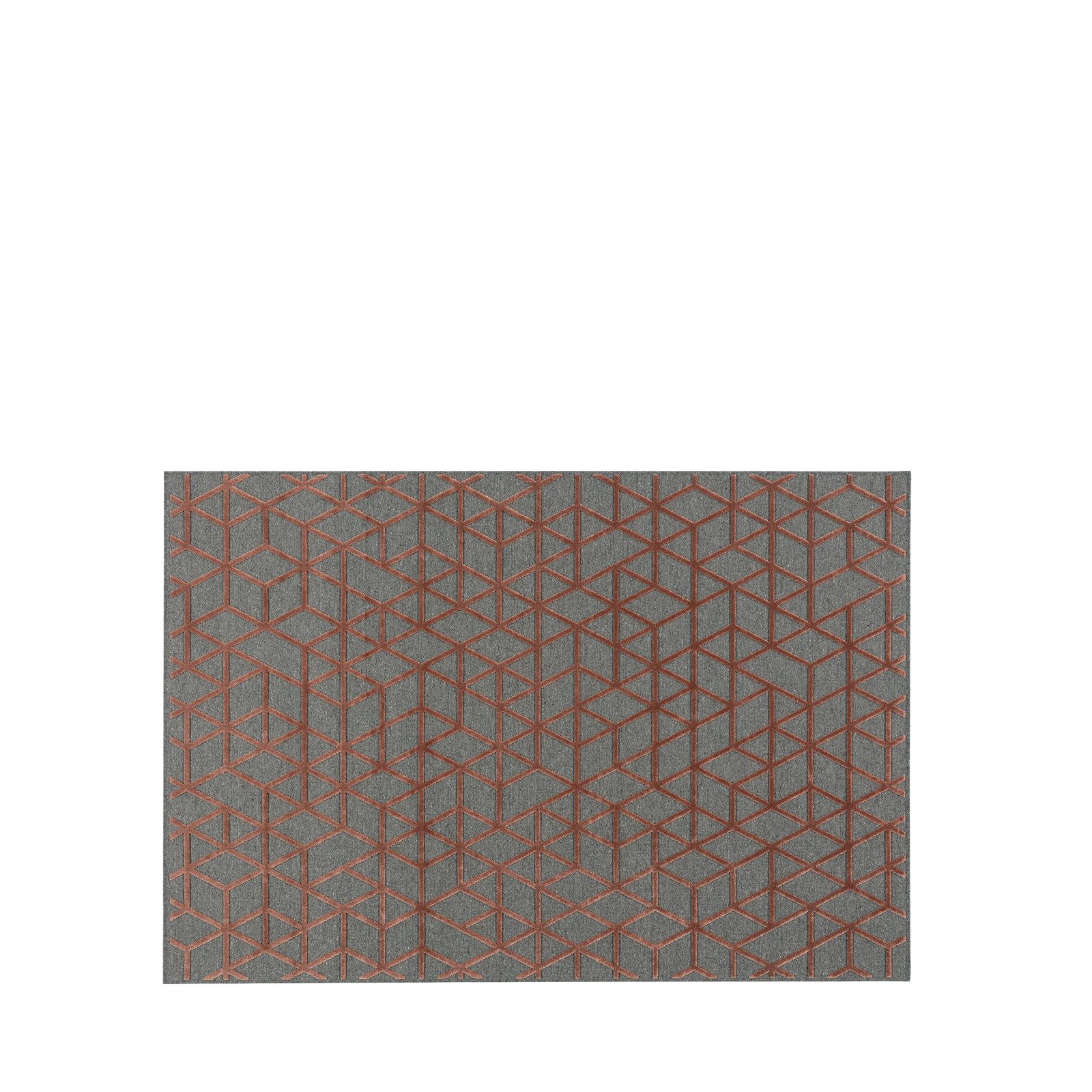 Vloerkleed (160x230cm) Palma - Grey/Red