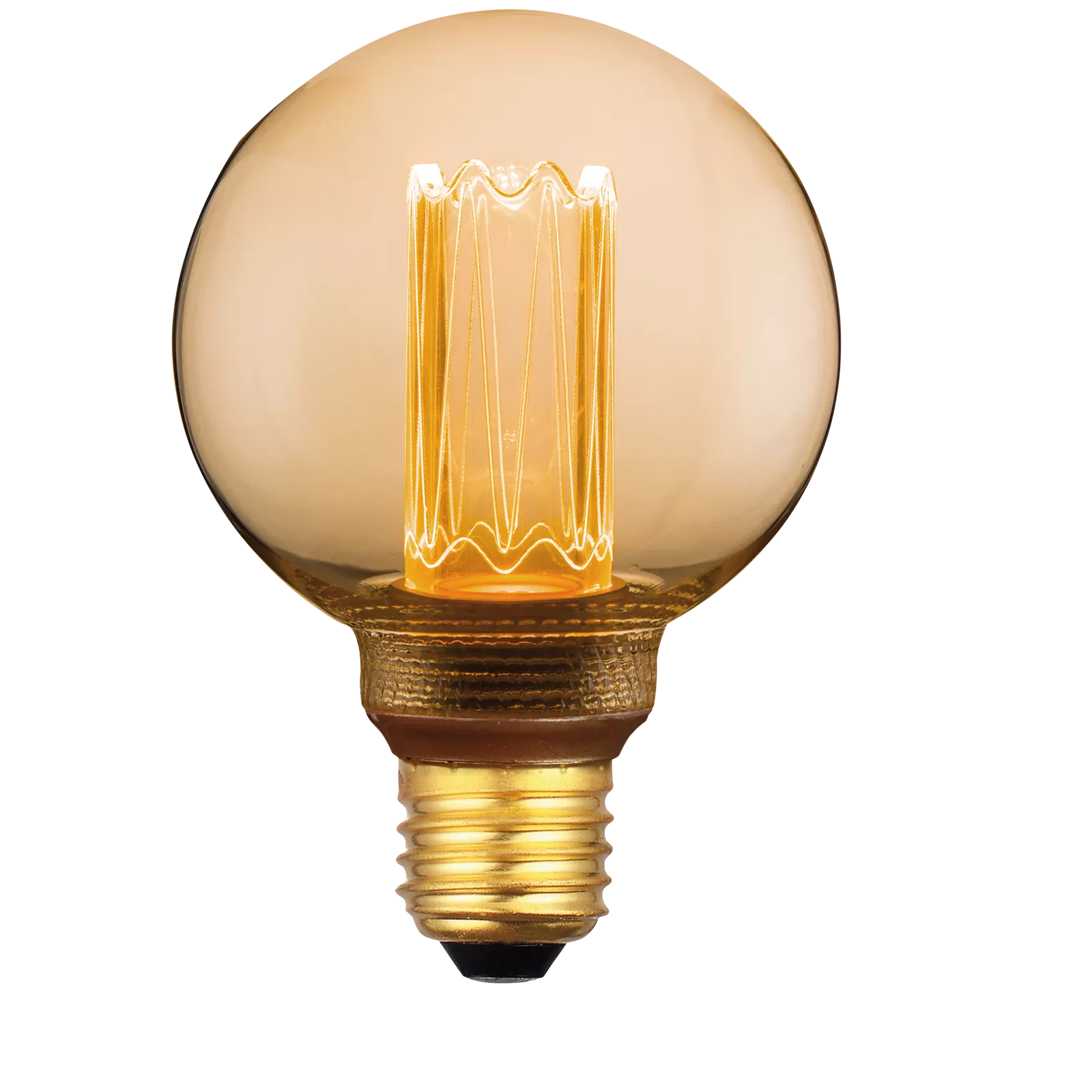 LED lamp (8cm) Lampadina - Amber/Gold
