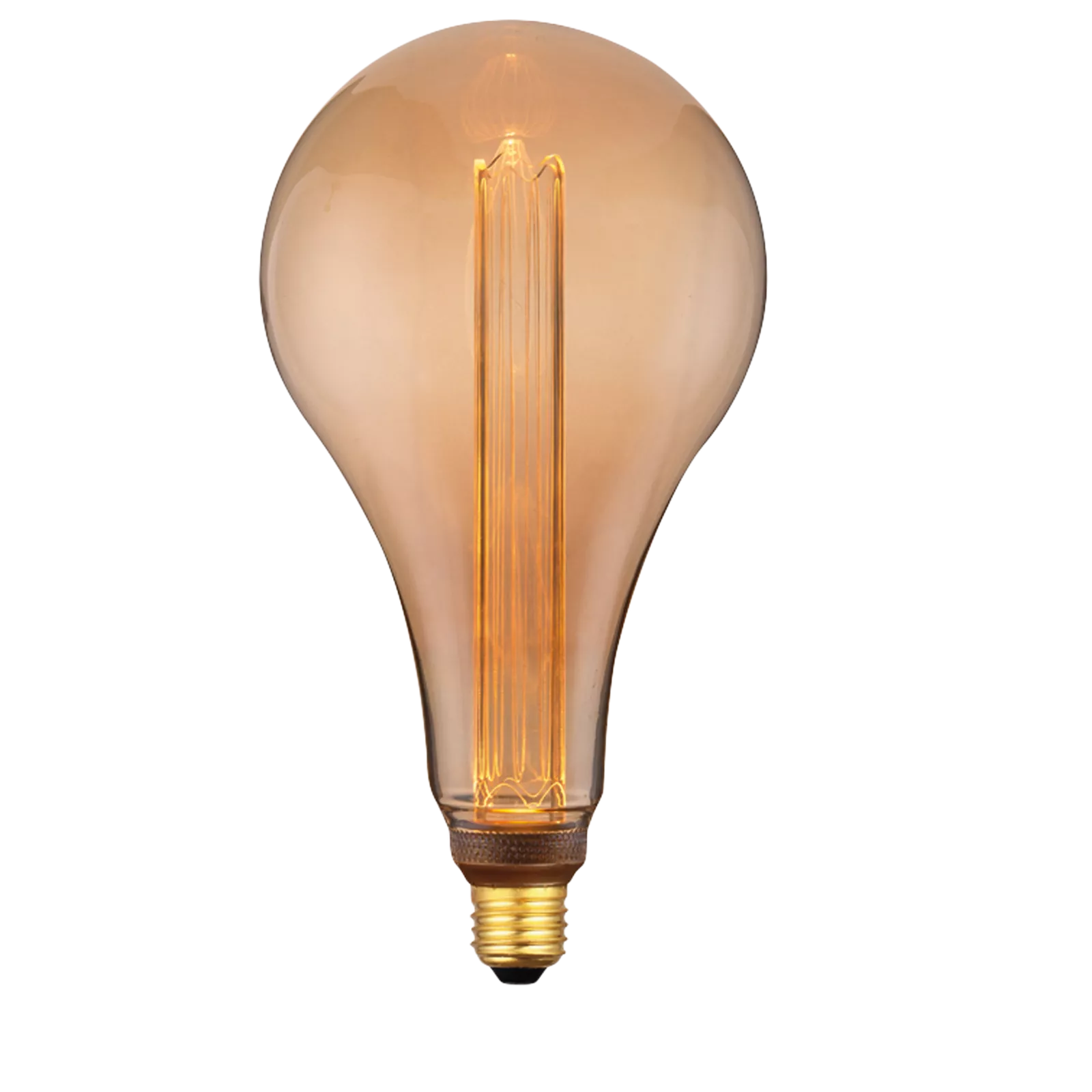 LED lamp (16,5cm) Lampadina - Amber/Gold