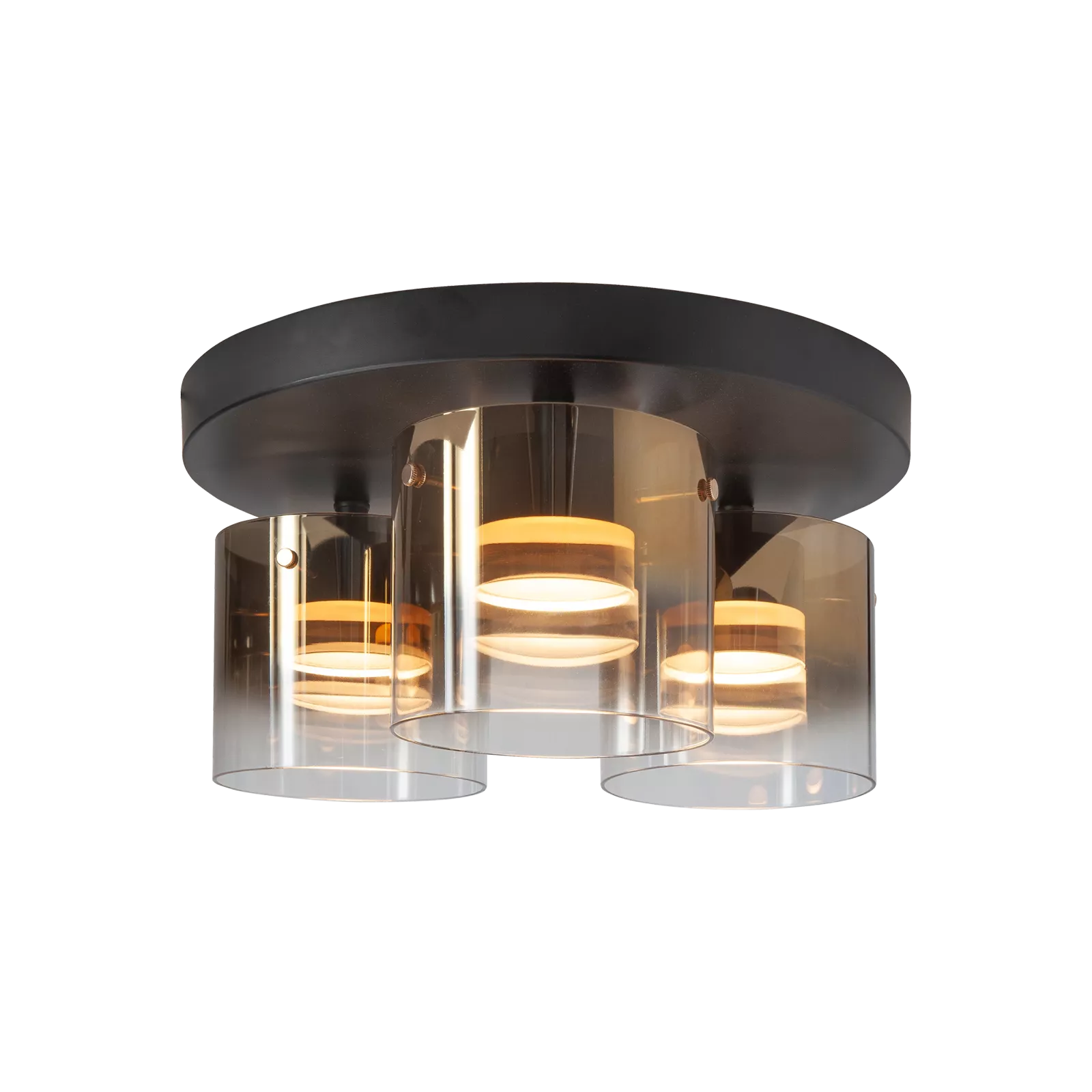 Plafondlamp (3 lichts) Salerno - Semi Gold
