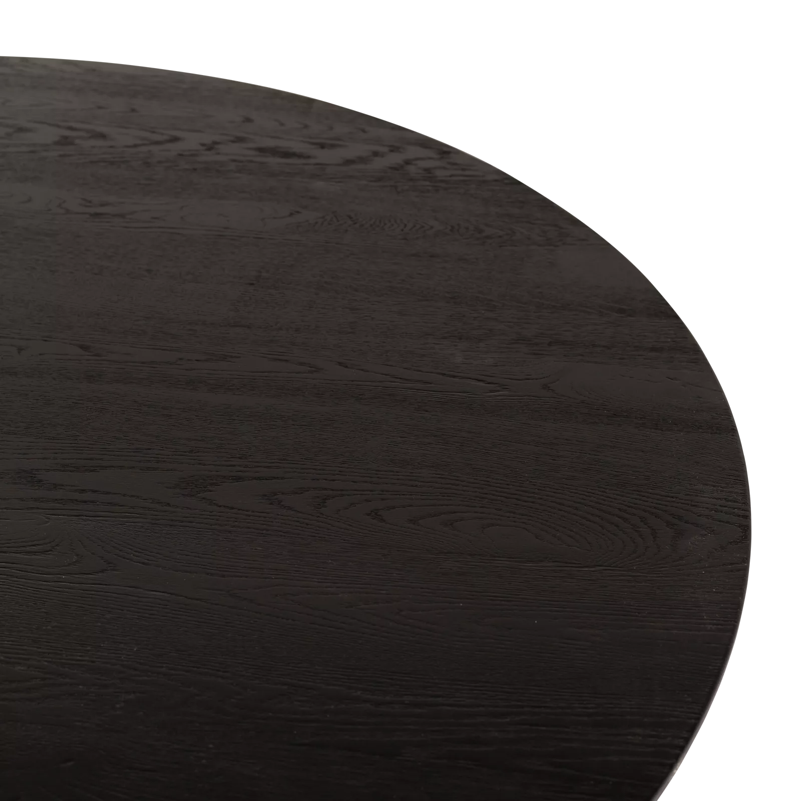 Eettafel (rond - 120cm) Blackstone - Black Sky