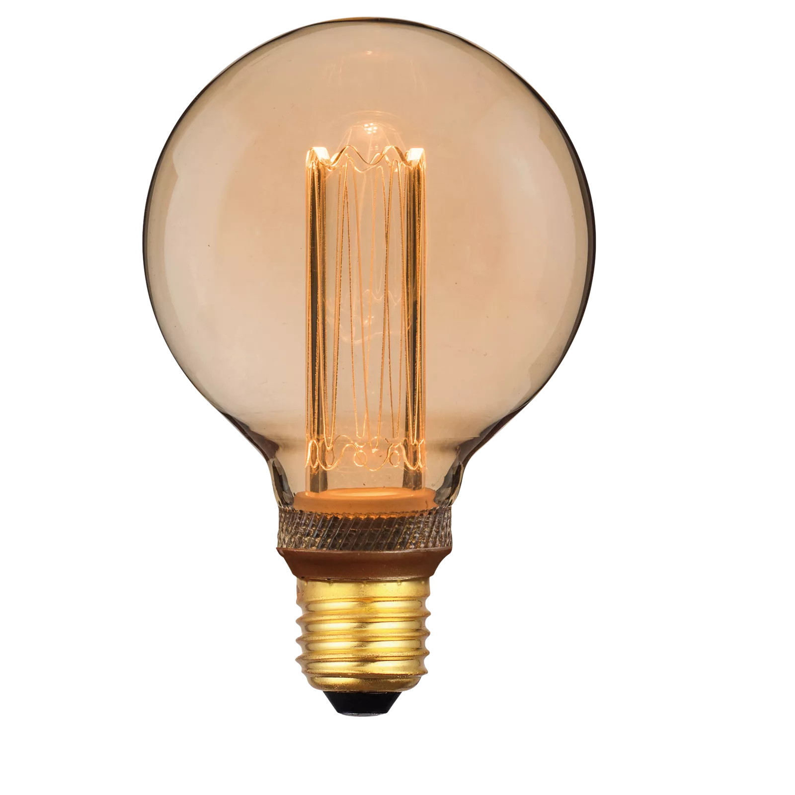 LED lamp (9,5cm) Lampadina - Amber/Gold