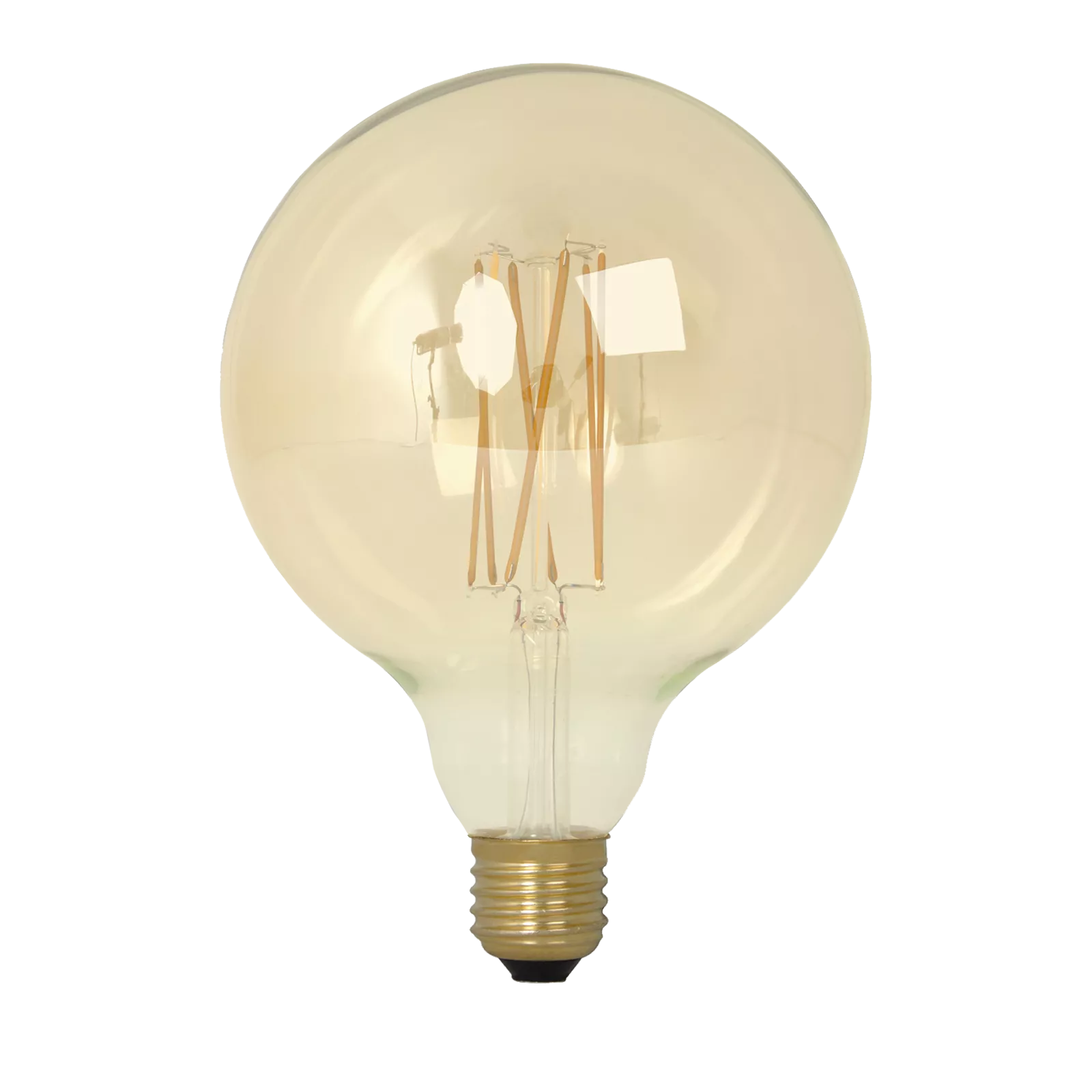 LED lamp (125x167mm) Globe - Gold