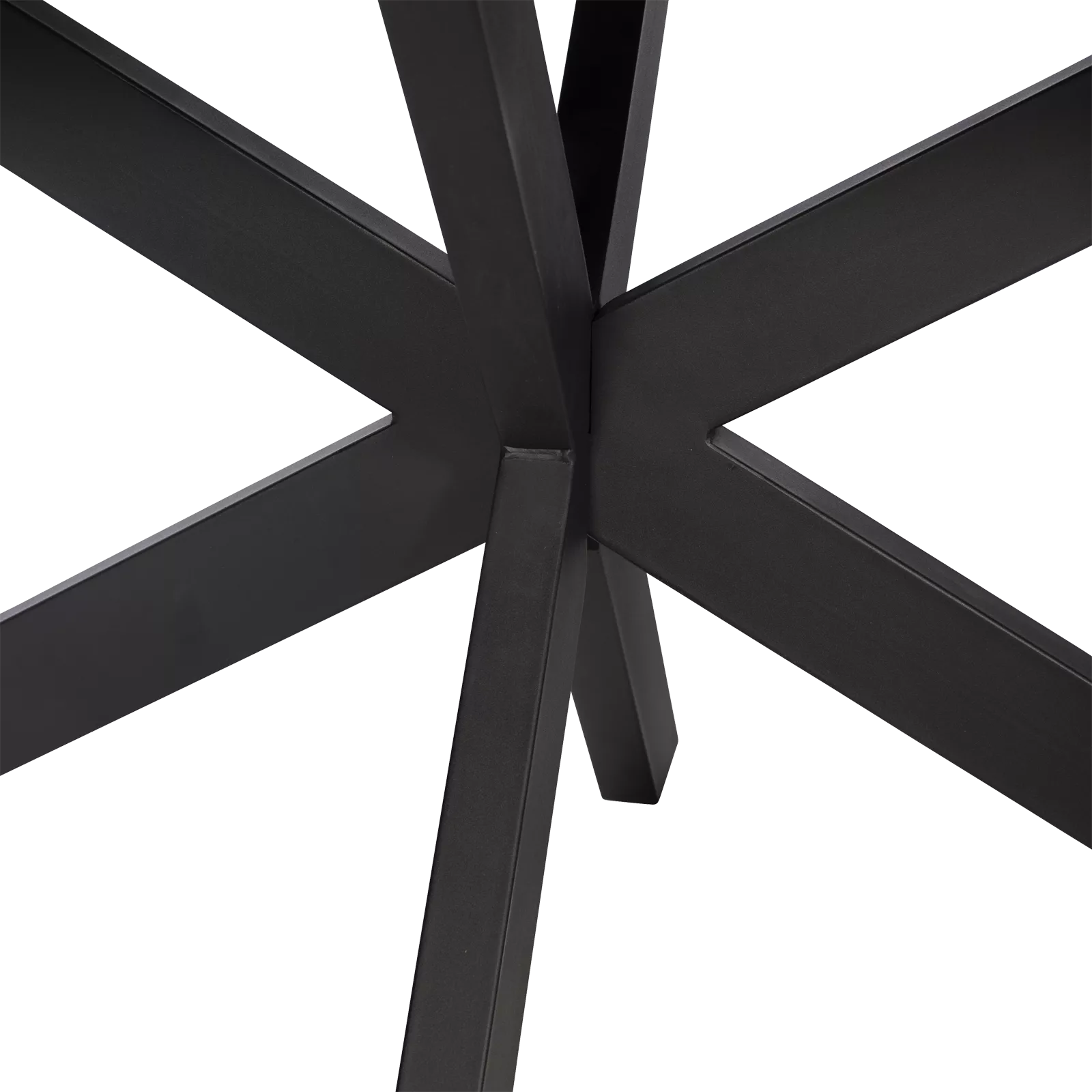 Eettafel (ovaal - 200x100cm) Keystone - Black Sky