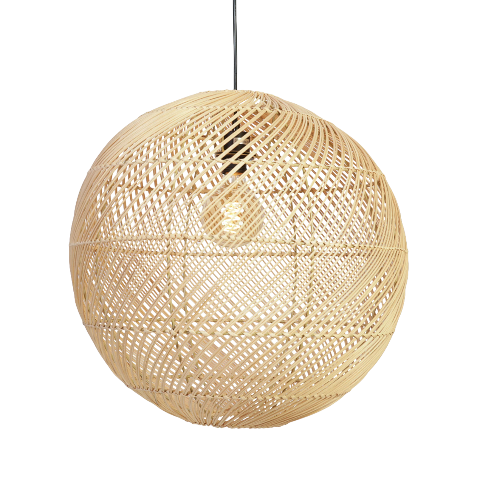 Hanglamp (50cm) Globe - Naturel