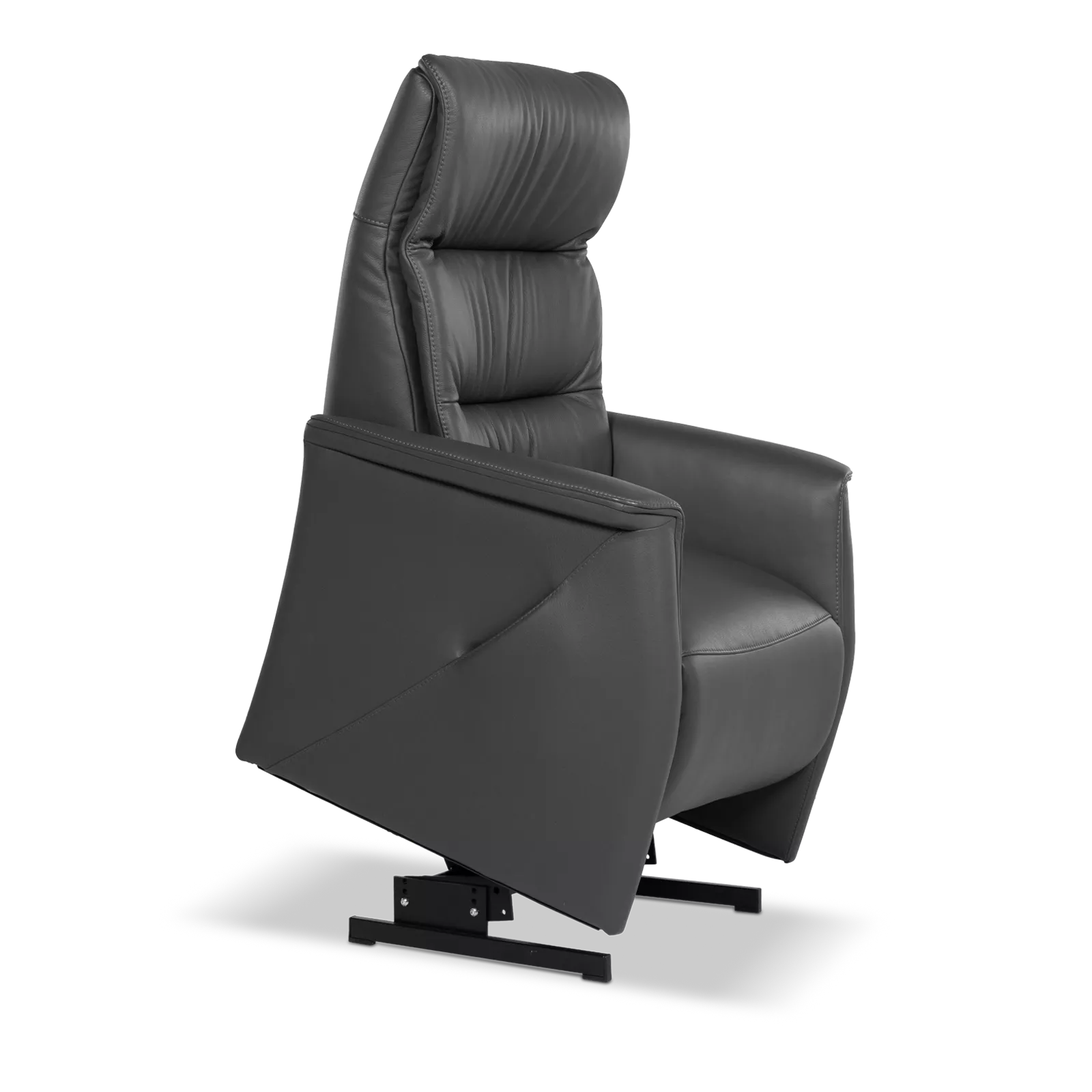Relaxfauteuil Lounge - Massif Antraciet