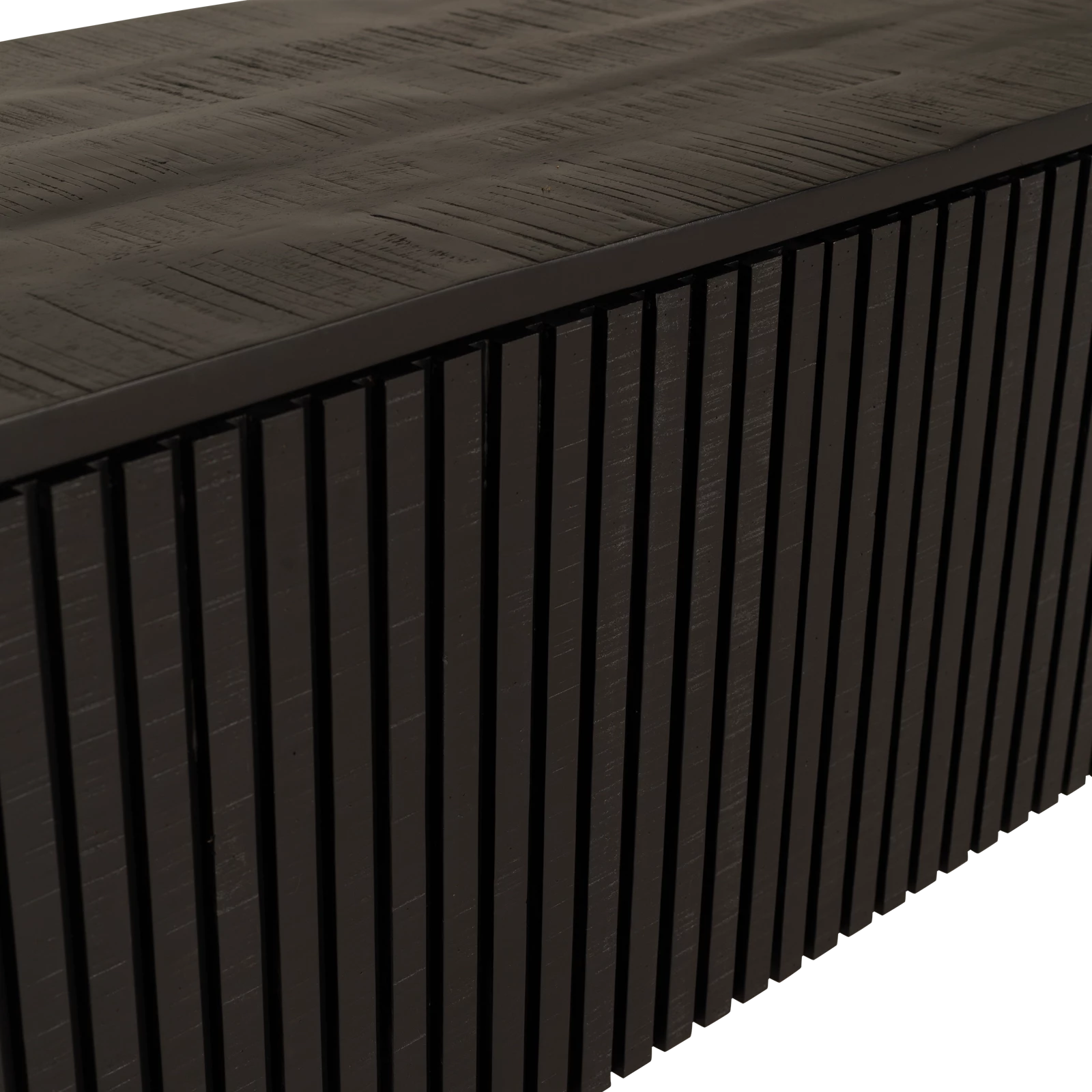 Tv meubel (210cm) Stripes - Zwart