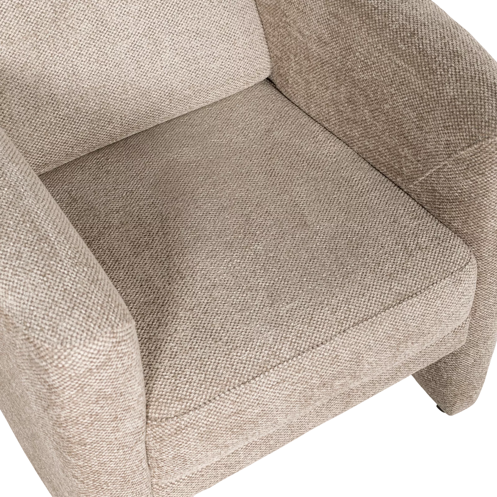 Fauteuil (hoog) Oxford - Trust Taupe