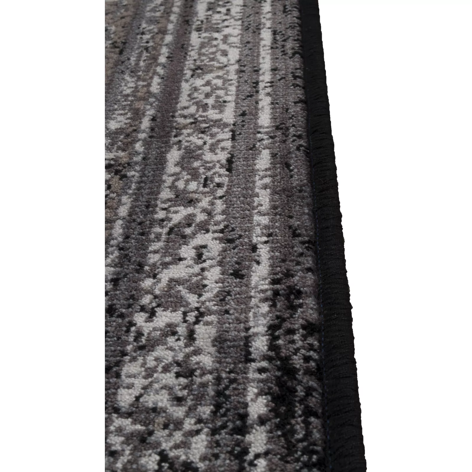 Vloerkleed (200x300cm) Rugged - Zwart/Grijs