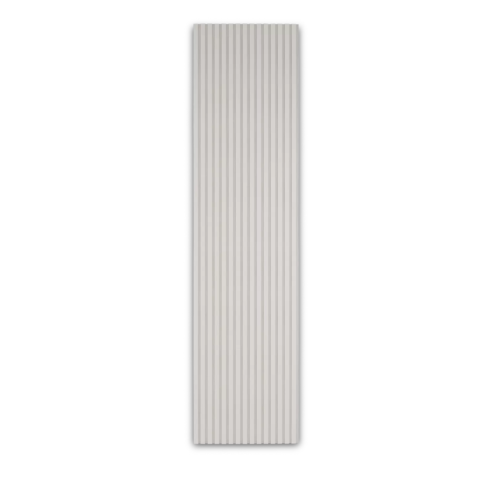 Akoestisch wandpaneel (240x60cm) WOOD - Wit